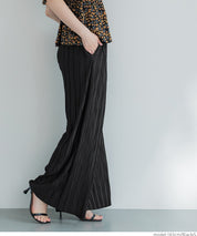 Pleated pants