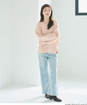 Fufuyaku style V neck top dress sexy style V neck side slim top dress long sleeves female