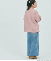 Crew neck soft sweatshirt