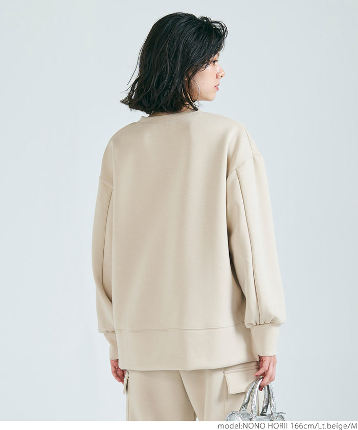 Crew neck soft sweatshirt