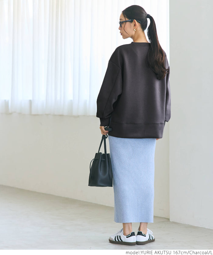 Crew neck soft sweatshirt