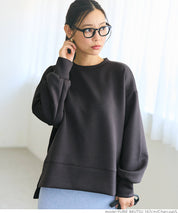 Crew neck soft sweatshirt