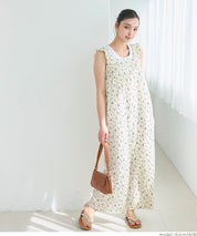 Willow Pleated Japanese Style Lotus Leaf Vest Jumpsuit