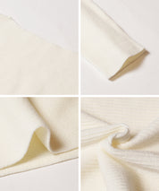 Dolman sleeve and boat neck knit