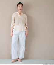 Japanese style crochet lace spaghetti strap vest