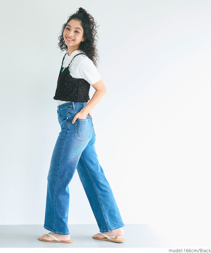 Japanese style crochet lace spaghetti strap vest