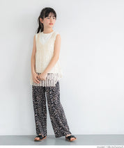 Children's summer knitted outerwear vest