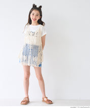 Children's summer knitted outerwear vest