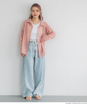 Lightweight Cotton Button-Down Shirt