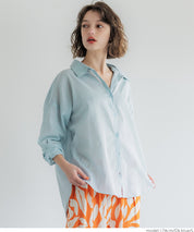 Lightweight Cotton Button-Down Shirt