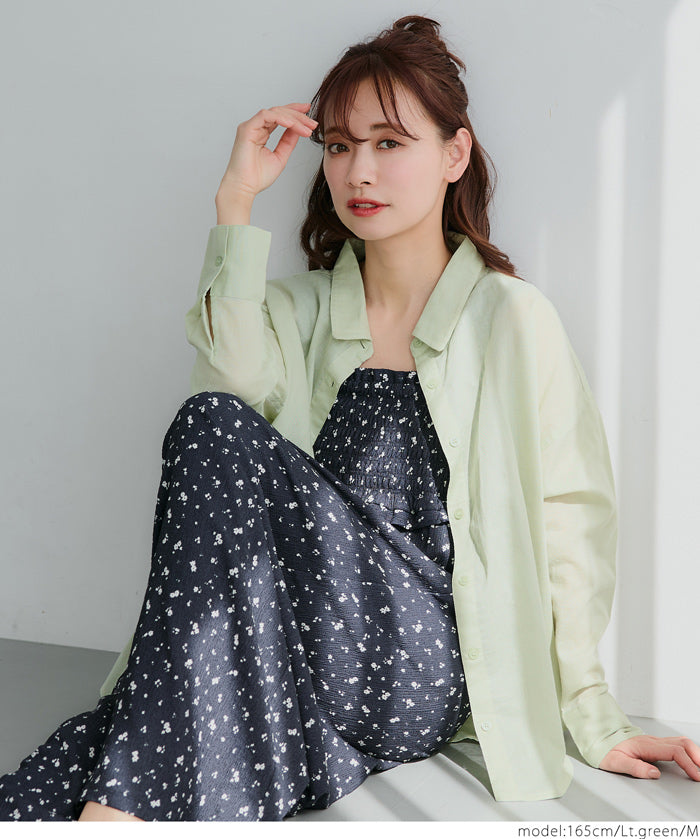 Lightweight Cotton Button-Down Shirt