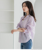 Lightweight Cotton Button-Down Shirt