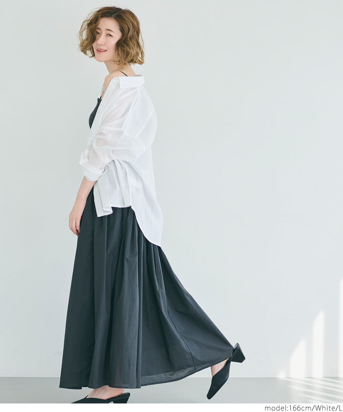 Lightweight Cotton Button-Down Shirt