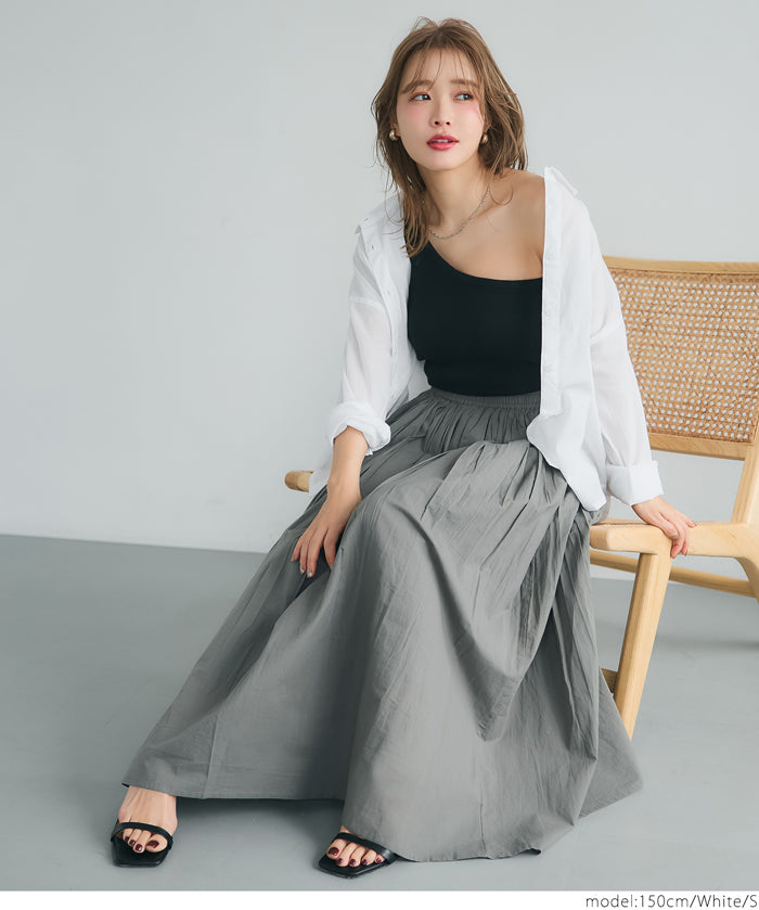 Lightweight Cotton Button-Down Shirt