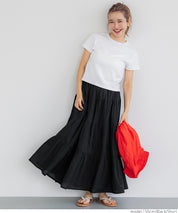 Japanese style fluffy cotton cake umbrella skirt