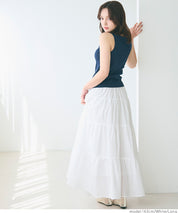 Japanese style fluffy cotton cake umbrella skirt