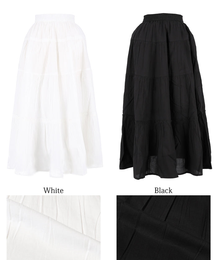 Japanese style fluffy cotton cake umbrella skirt