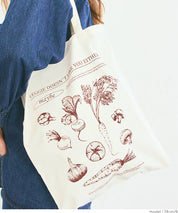Various printed thin canvas bags