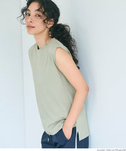 Solid Color Silky Cotton Sleeveless Tank Top