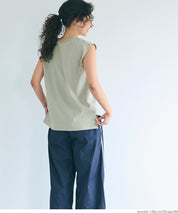 Solid Color Silky Cotton Sleeveless Tank Top