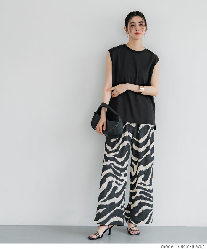 Solid Color Silky Cotton Sleeveless Tank Top