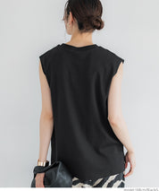 Solid Color Silky Cotton Sleeveless Tank Top