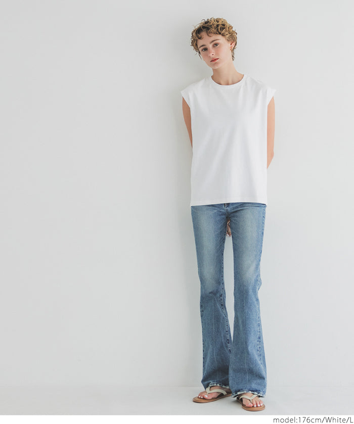 Solid Color Silky Cotton Sleeveless Tank Top