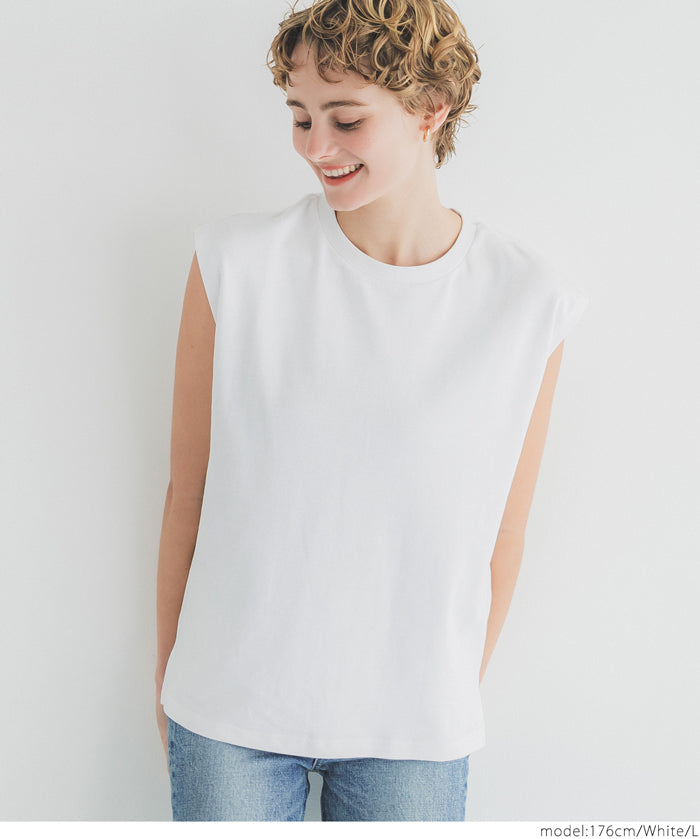 Solid Color Silky Cotton Sleeveless Tank Top