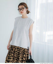 Solid Color Silky Cotton Sleeveless Tank Top