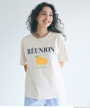Rolled cuffs style cotton LOGO tops T-shirts in various styles