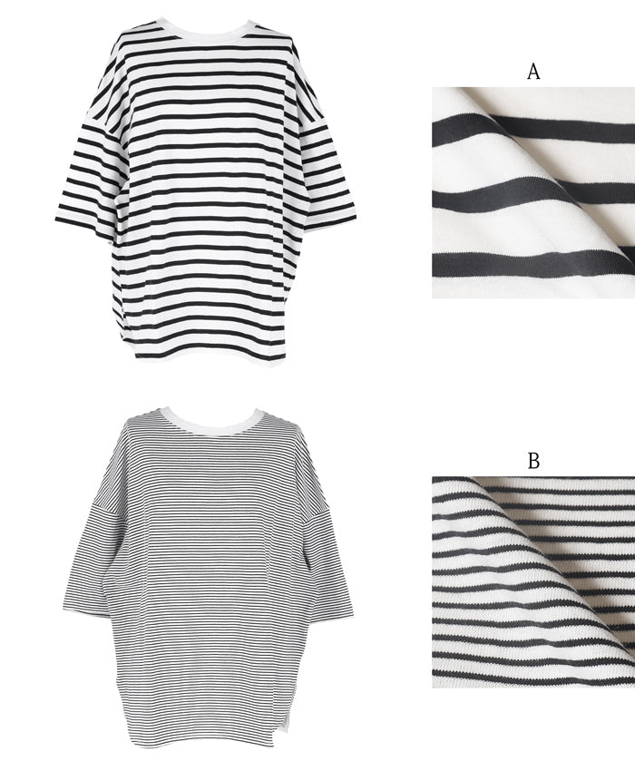 Zijin cotton round hem short-sleeved top T-shirt