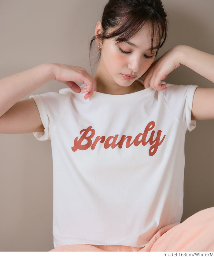 Tianzhu cotton fitted LOGO T-shirt