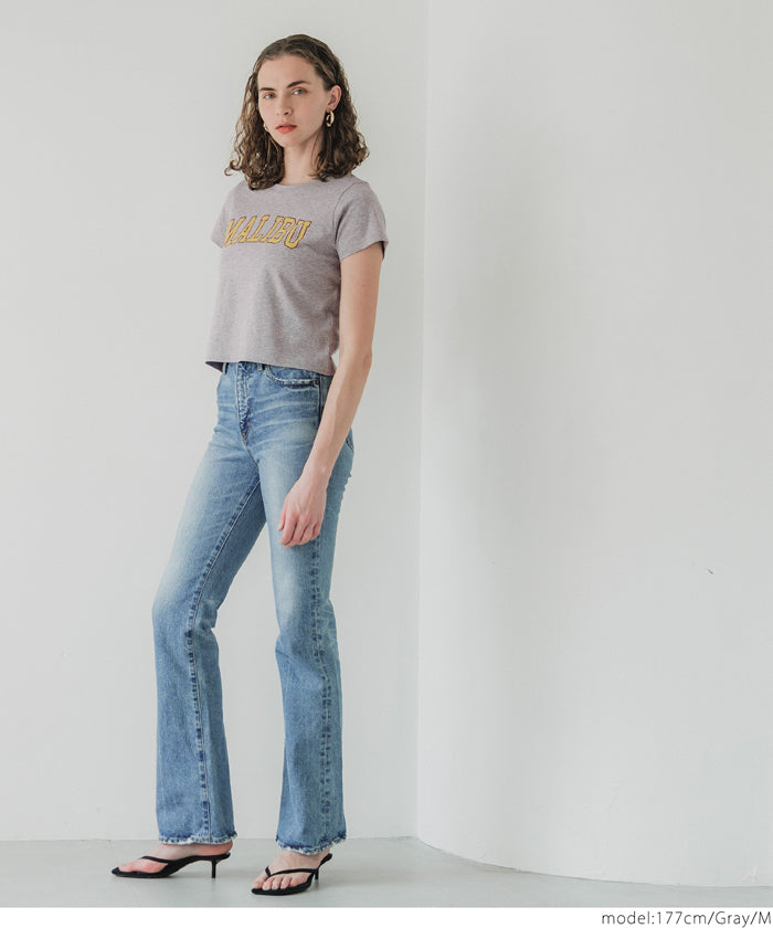 Tianzhu cotton fitted LOGO T-shirt