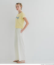 Tianzhu cotton fitted LOGO T-shirt