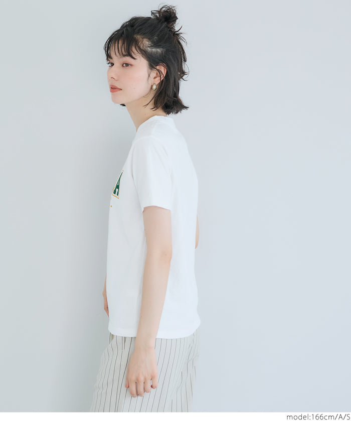 A variety of LOGO regular-fit short-sleeved T-shirts for parents and children