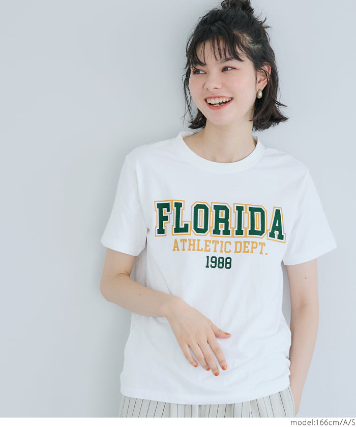 A variety of LOGO regular-fit short-sleeved T-shirts for parents and children