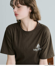 A variety of LOGO regular-fit short-sleeved T-shirts for parents and children