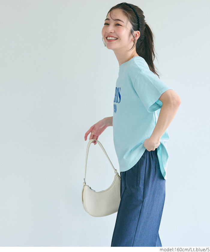 Summer English Logo Short Sleeve T-Shirt