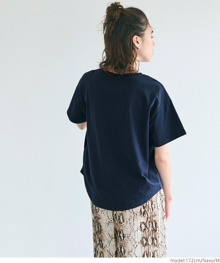 Summer English Logo Short Sleeve T-Shirt