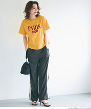 Summer English Logo Short Sleeve T-Shirt