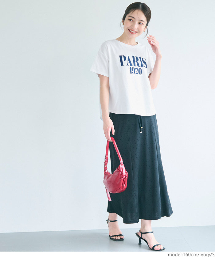 Summer English Logo Short Sleeve T-Shirt