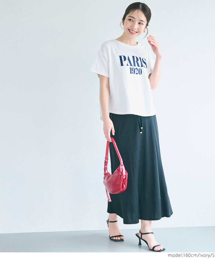 Summer English Logo Short Sleeve T-Shirt