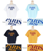 Summer English Logo Short Sleeve T-Shirt