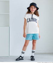 Children's Clothing French Sleeve Logo T-Shirt Short Sleeve Top Parent-Child Outfit