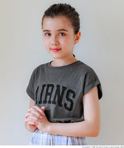 Children's Clothing French Sleeve Logo T-Shirt Short Sleeve Top Parent-Child Outfit