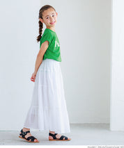 Children's Clothing French Sleeve Logo T-Shirt Short Sleeve Top Parent-Child Outfit