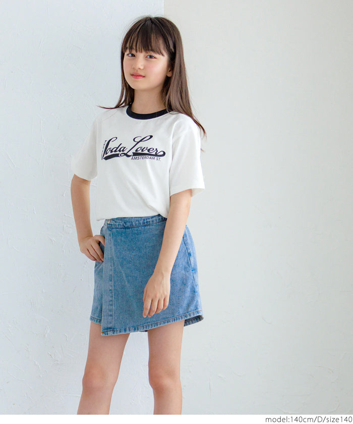 Children's clothing, various LOGO regular-fit short-sleeved T-shirts, parent-child wear