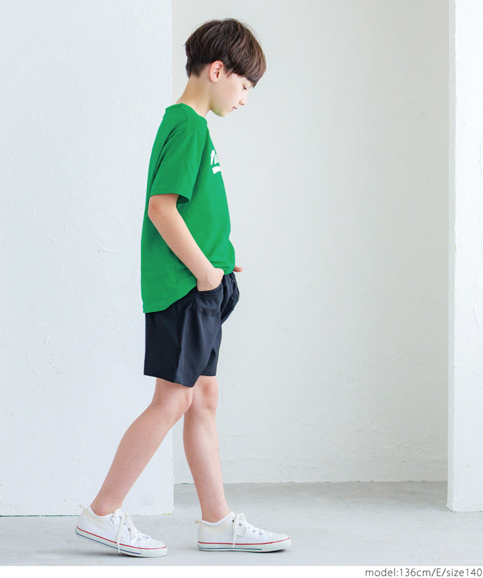 Children's clothing, various LOGO regular-fit short-sleeved T-shirts, parent-child wear