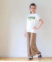 Children's clothing, various LOGO regular-fit short-sleeved T-shirts, parent-child wear