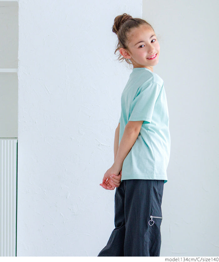 Children's clothing, various LOGO regular-fit short-sleeved T-shirts, parent-child wear